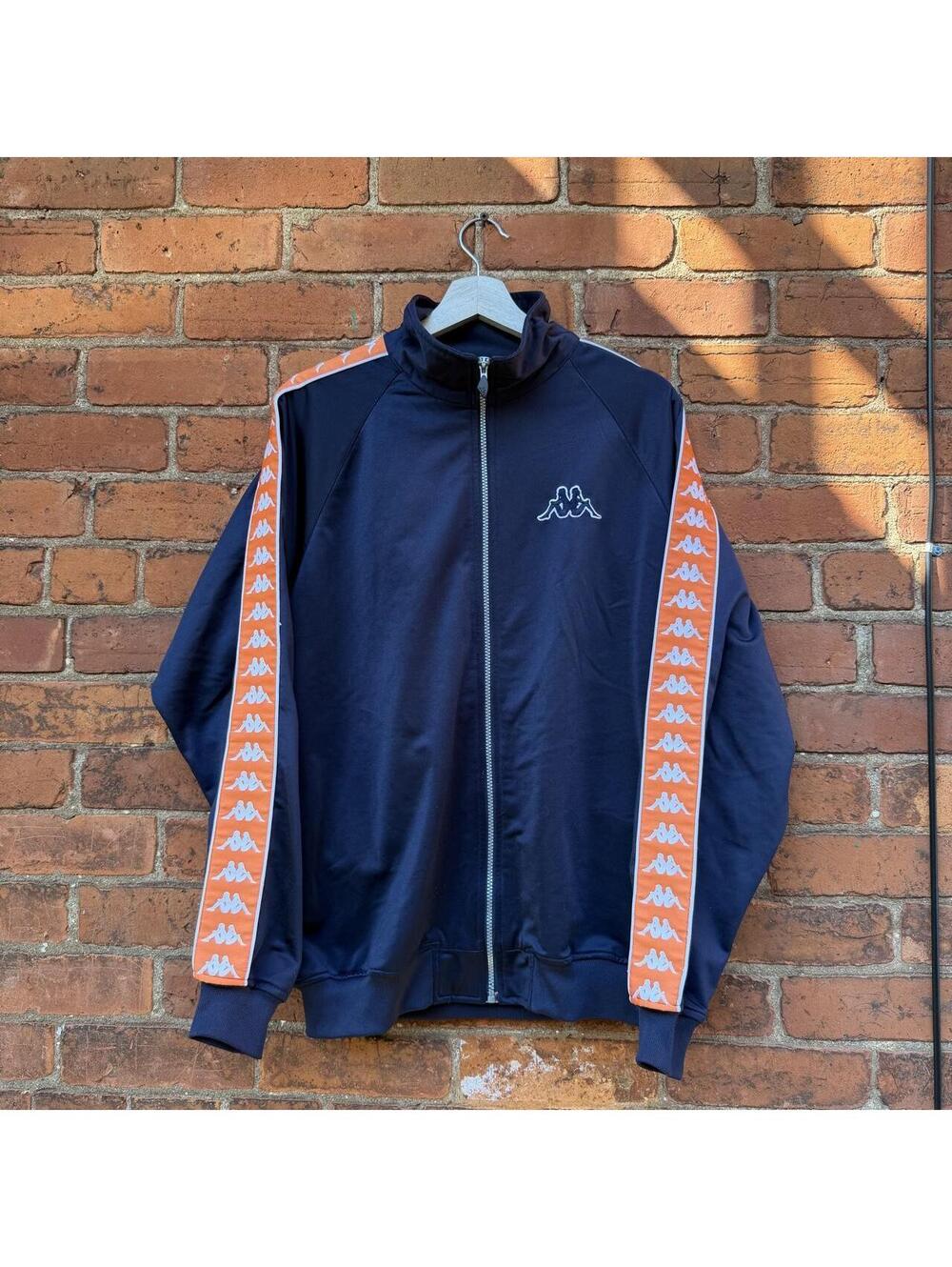 vintage kappa zip up track jacket 00s L